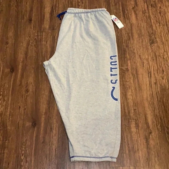 NWT Indianapolis Colts Sweatpants NFL Logo Gray Women’s 3X - Picture 3 of 12
